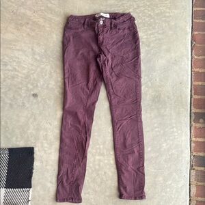 Cato Purple Skinny Jeans Stretch Denim Fashion-Forward